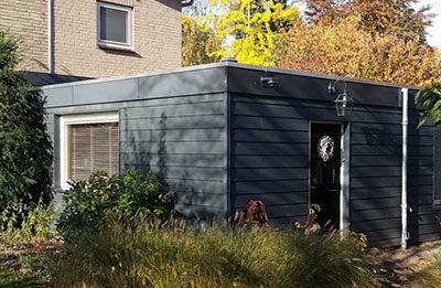 Renovatie van een bestaande aanbouw