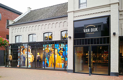 Verbouwing winkel Suitsupply Van Dijk Waalwijk
